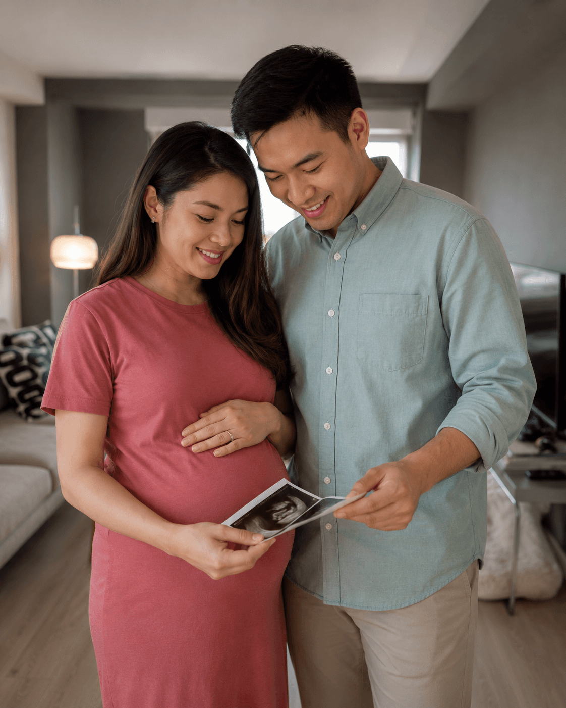 Couple reviewing carrier screening options