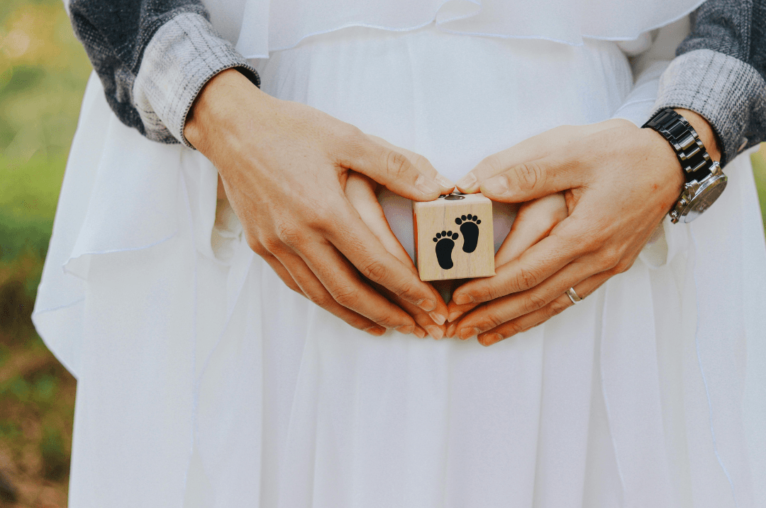 Pregnant mother for NIPT consultation